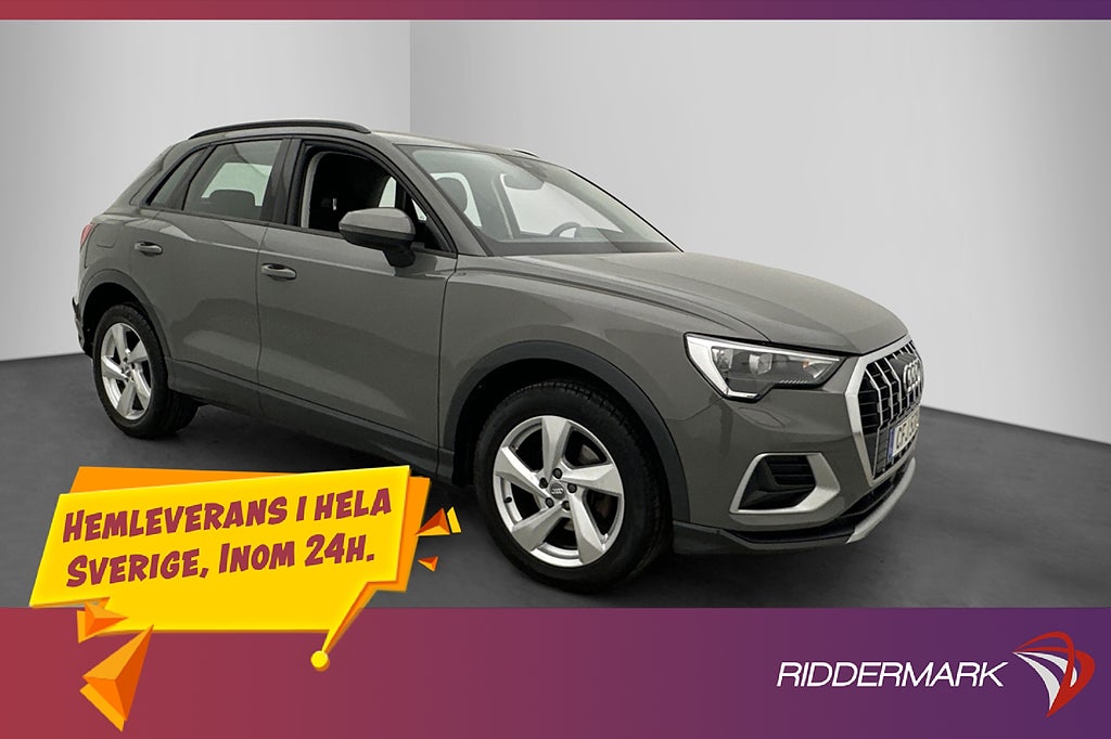 Audi Q3 35 TFSI 150hk Proline Advanced Cockpit Sensorer