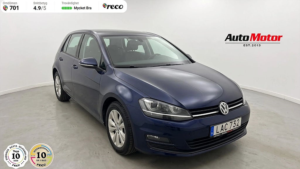 Volkswagen Golf 5-dörrar 1.6 TDI Automat 105hk Fullservad