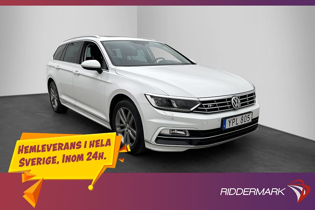 Volkswagen Passat TDI R-Line Panorama D-Värm 360° Drag 190hk