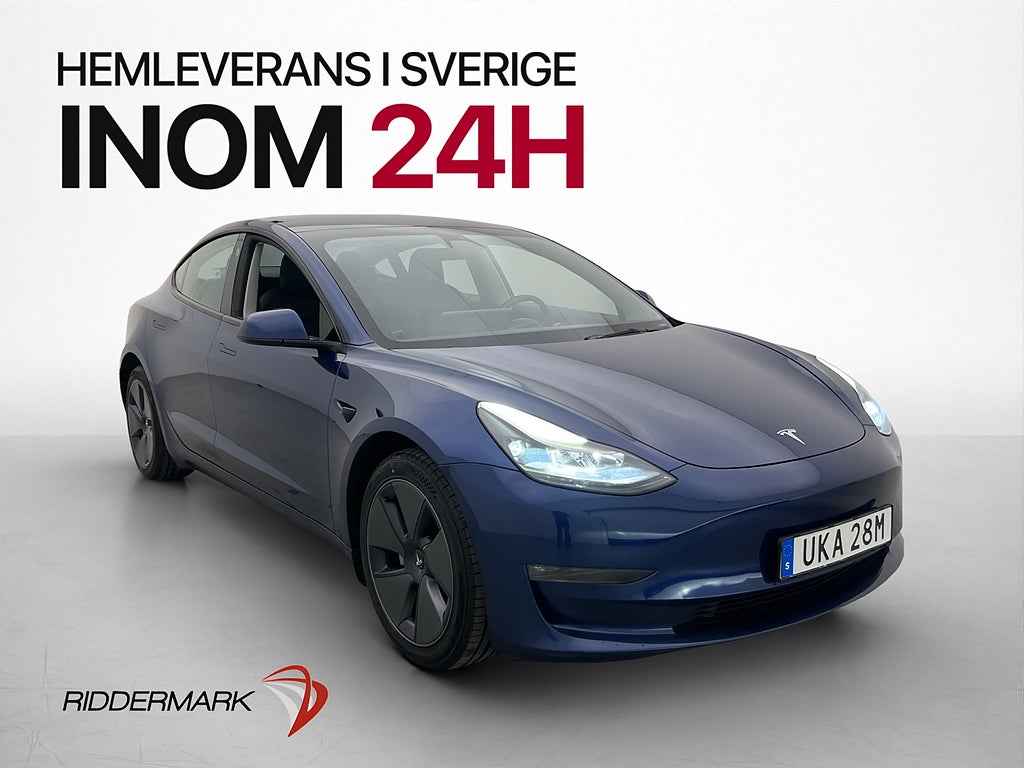 Tesla Model 3 Long Range AWD Autopilot Svensksåld 2-Brukare