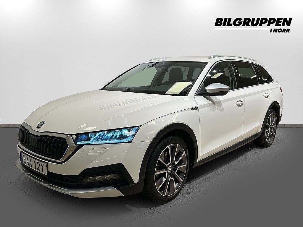 Skoda Octavia Scout 2.0 TDI 4x4 (Drag, V-hjul)