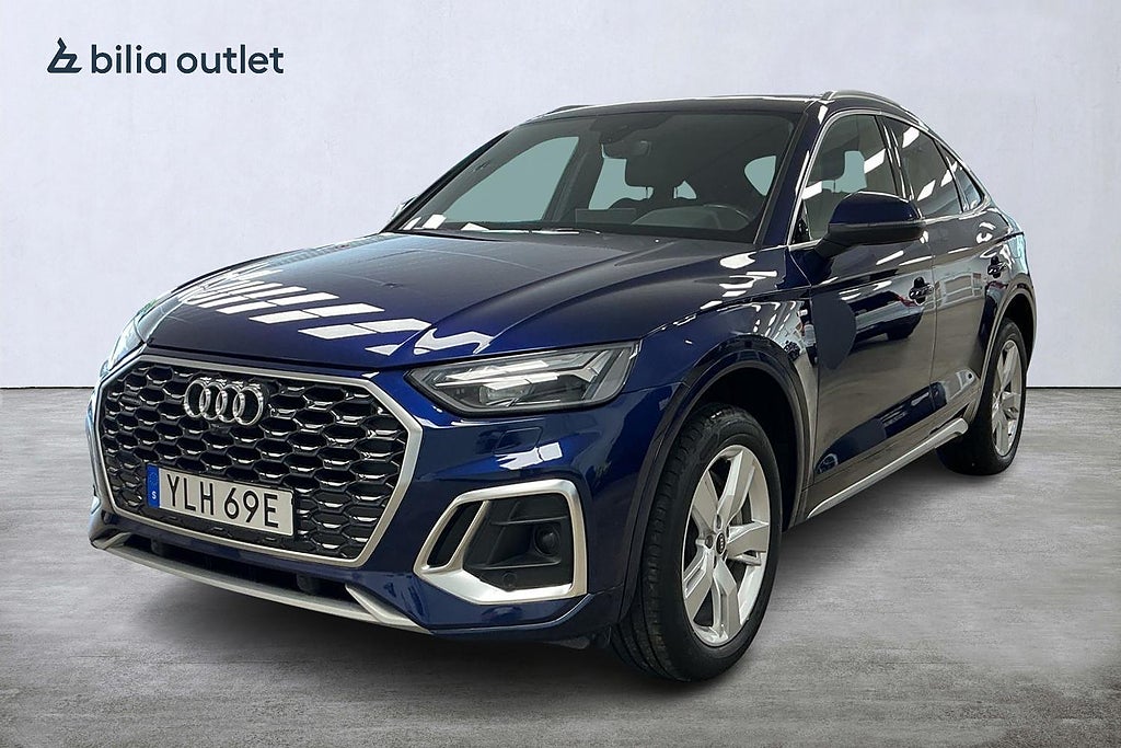 Audi Q5 55 Sportback TFSI e quattro S Tronic S line B-kam Drag