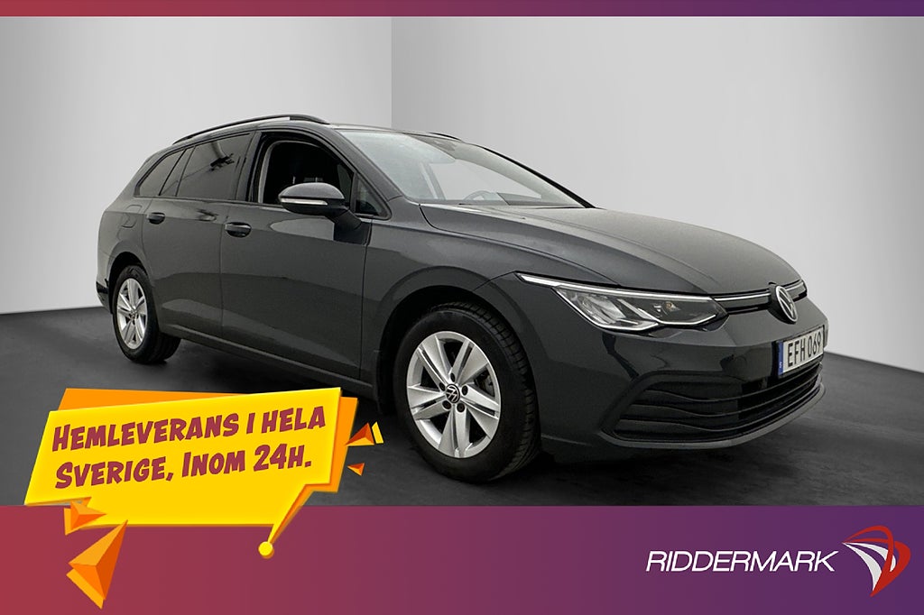 Volkswagen Golf Sportscombi 1.5 eTSI 131hk Kamera CarPlay