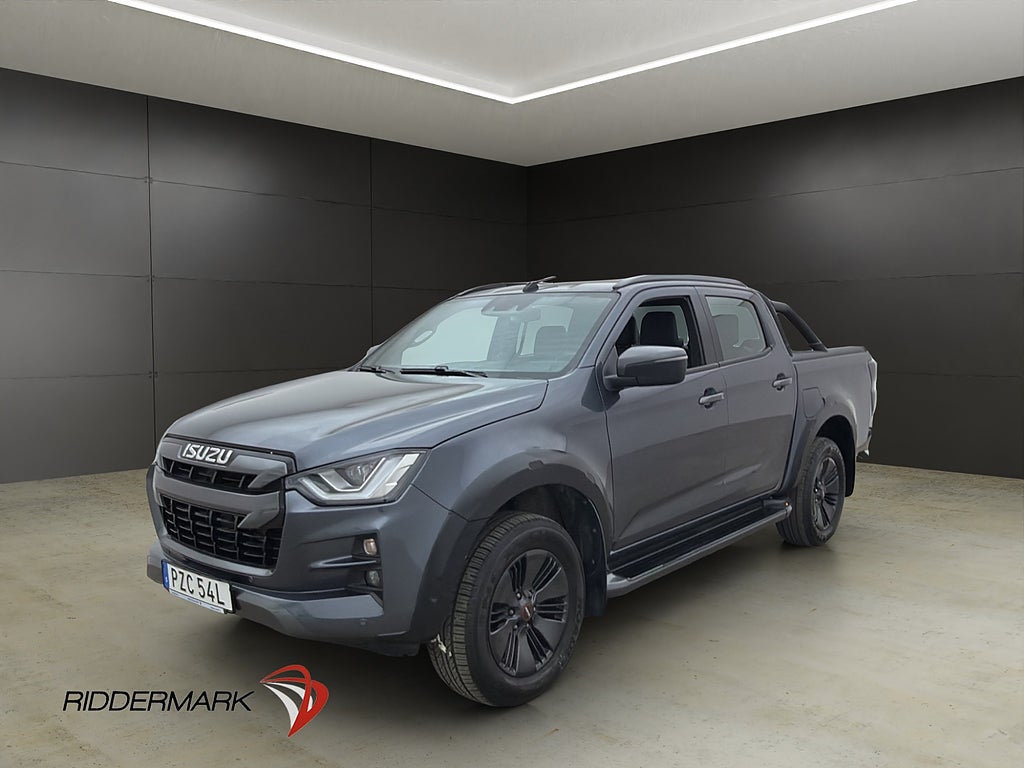 Isuzu D-Max XRX 1.9 CNG 4WD Drag Diff Skinn Kamera Värm MOMS