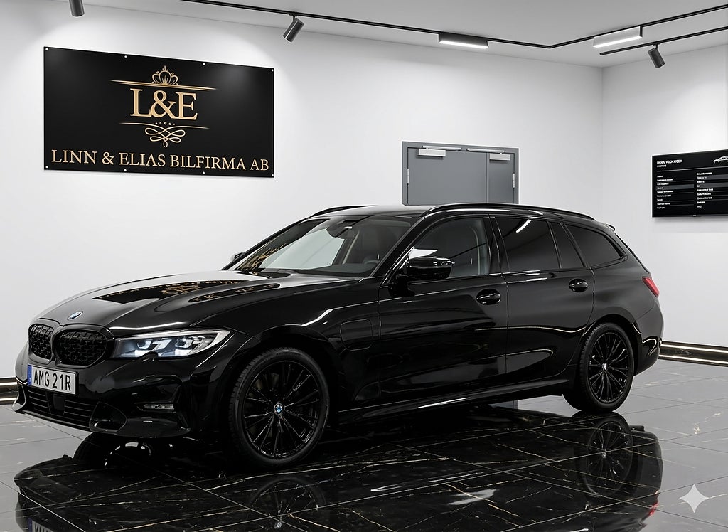 BMW 330e Touring Steptronic Sport line 1ÅRSGARANTI/360KAMERA/GPS