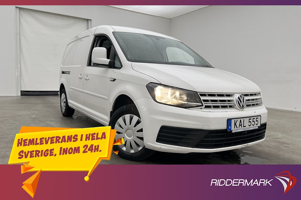 Volkswagen Caddy Maxi 1.6TDI Värmare Dragkrok Farthållare
