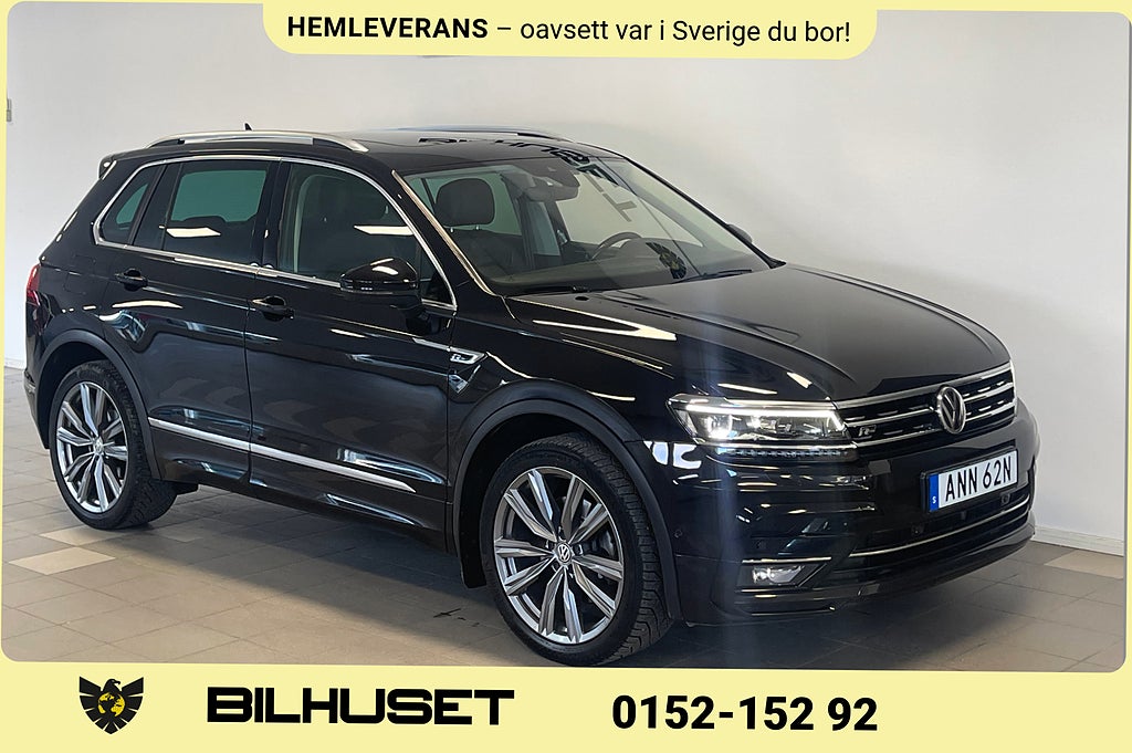 Volkswagen Tiguan 2.0 TDI 4M R-LINE LÄDER PANO VÄRMARE DRAG