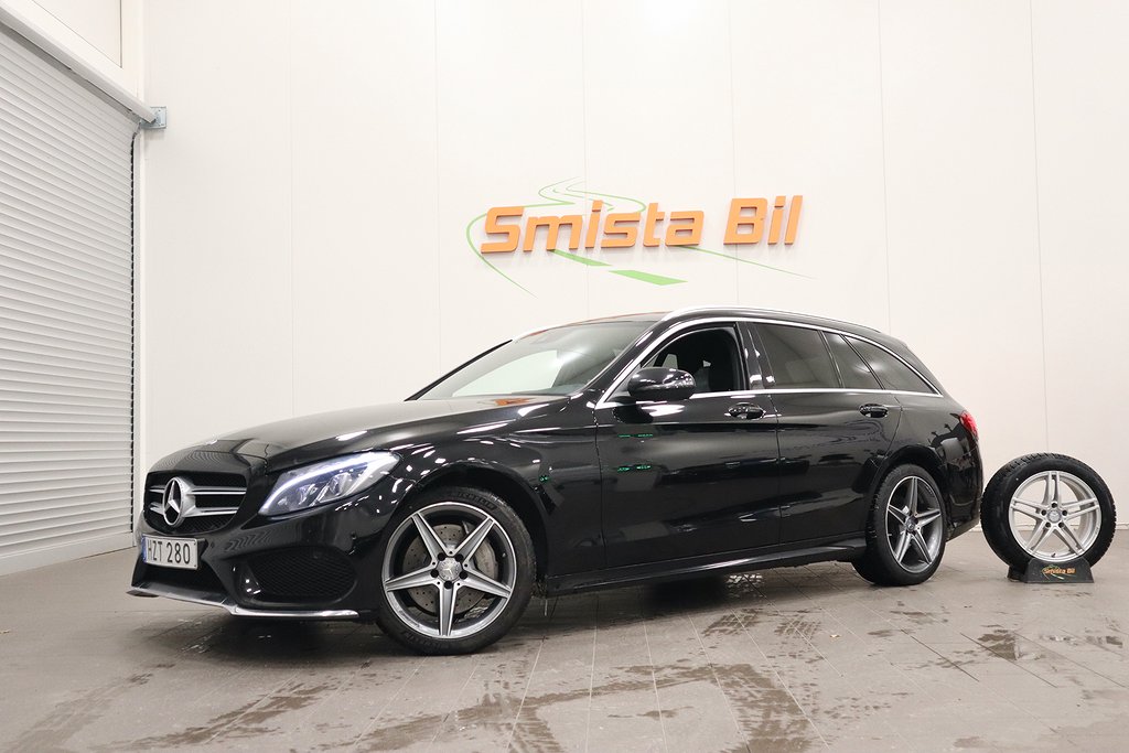 Mercedes-Benz C 250 T d 4MATIC AMG DRAG LÄDER D-VÄRMARE 204hk