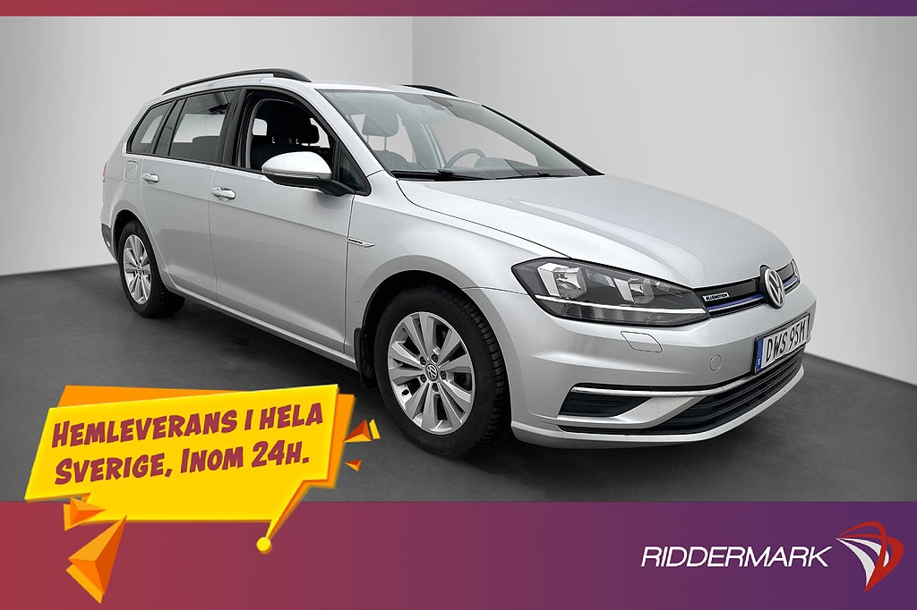 Volkswagen Golf SC 1.5 TGI 130hk Fjärr-Värm Kamera CarPlay