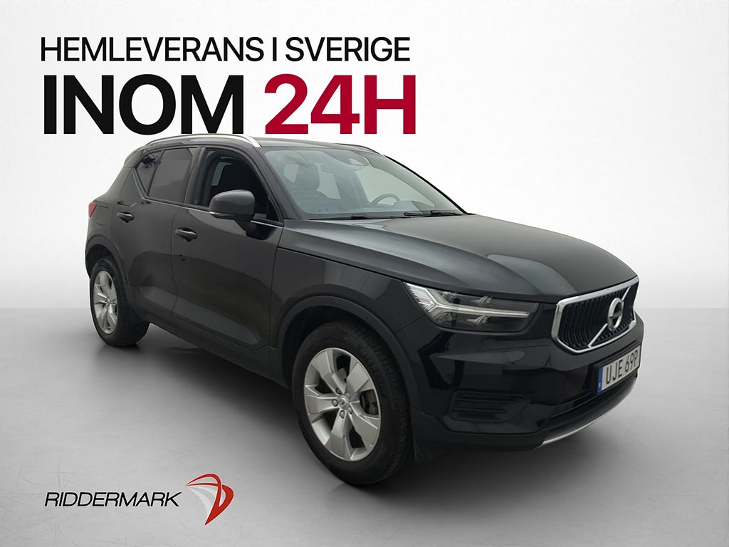 Volvo XC40 T2 129hk Advanced Värmare Rattvärme CarPlay