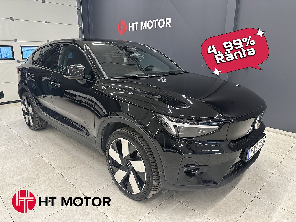 Volvo C40 Ultimate Recharge Single Motor/360 Kamera/H/K/Pano/Rattvärm
