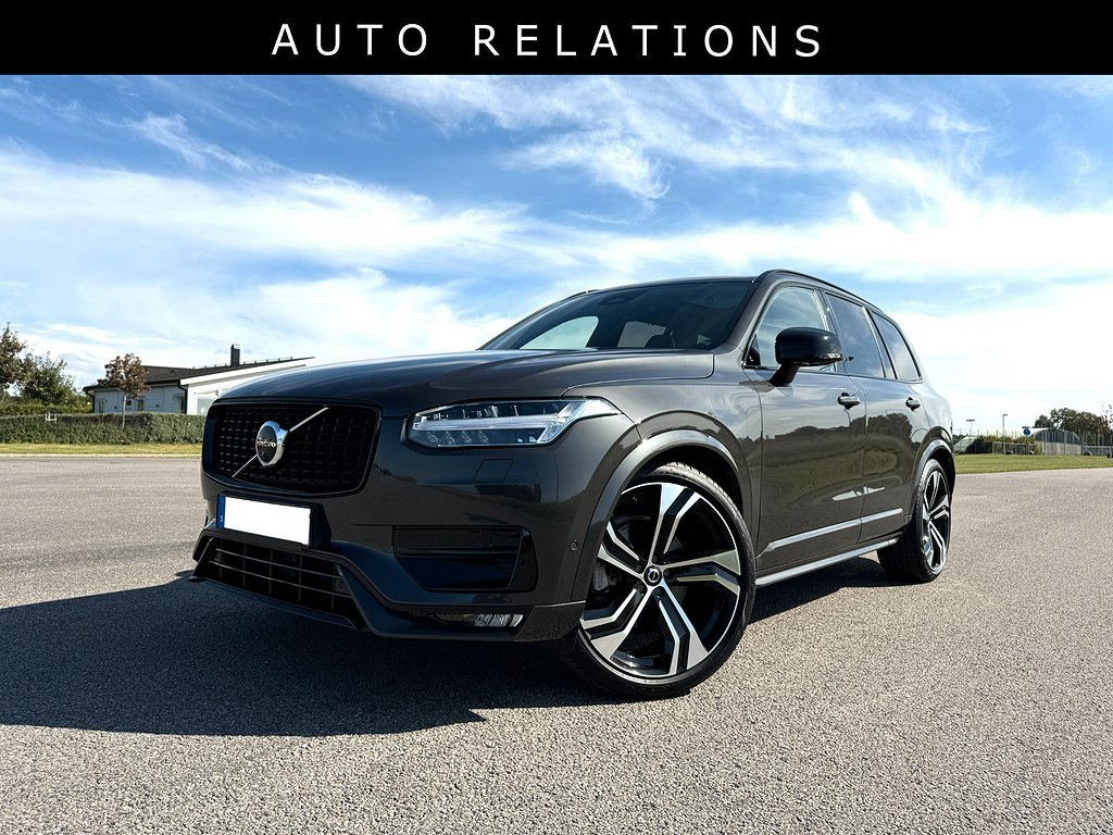 Volvo XC90 B5 AWD ULTIMATE DARK EDITION MOMS SE SPEC SvSåld