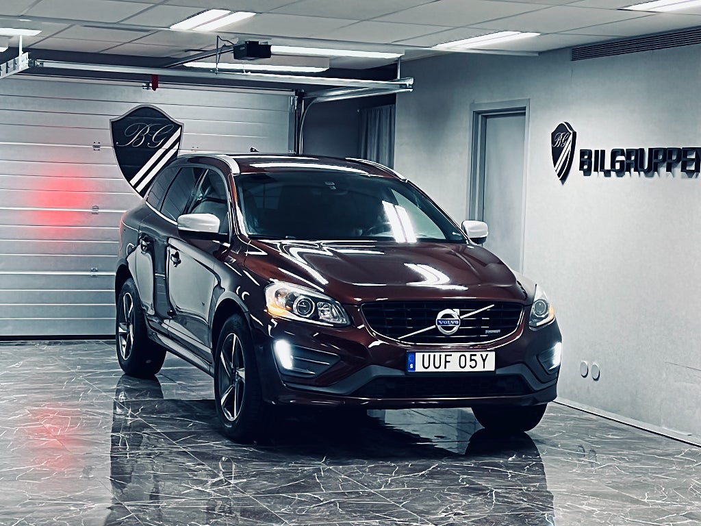 Volvo XC60 D4 Geartronic R-Design|Drag|Värmare|Navi|Fullservad|
