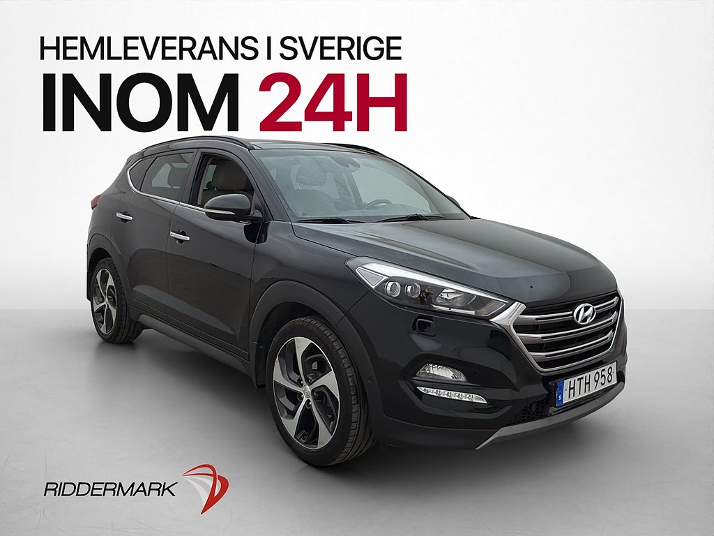 Hyundai Tucson 1.6 AWD Premium Panorama Kamera Dragkrok Navi