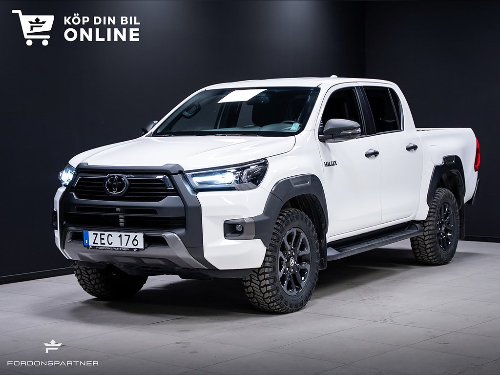 Toyota Hilux Dubbelhytt 2.8 204HK 4WD INVINCIBLE LEASEBAR 