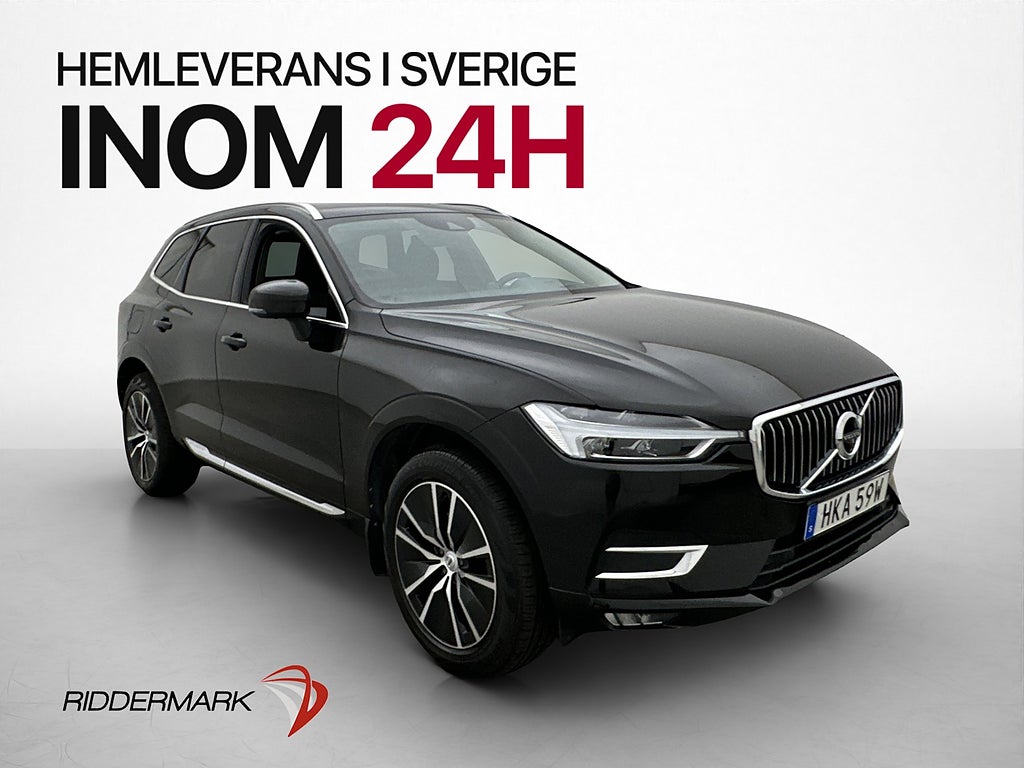 Volvo XC60 B4 AWD Inscription B&W HuD 360° Värmare Skinn