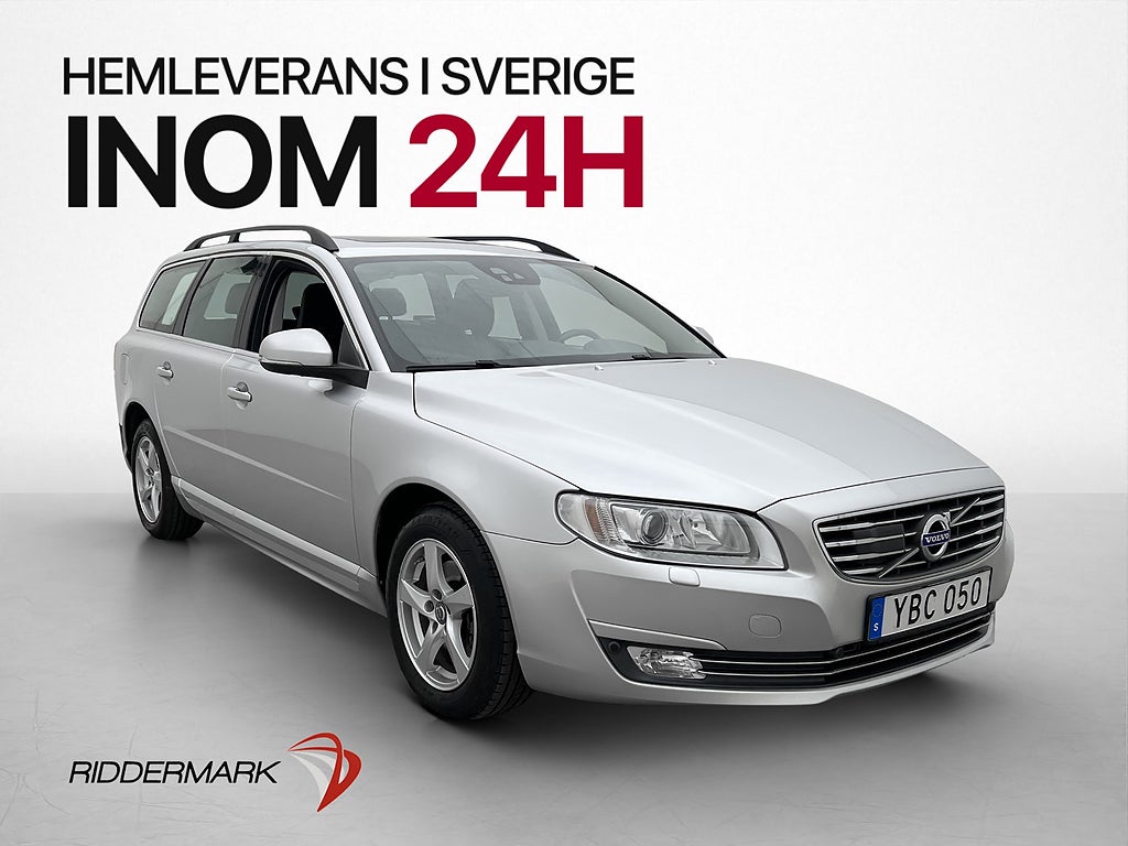 Volvo V70 D4 Classic VOC Värm Taklucka P-Sensorer Skinn Drag