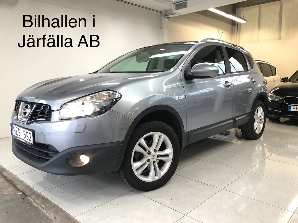 Nissan Qashqai 2.0 CVT Automat Euro 5 Lågmil bes Ny servad GPS 141HK