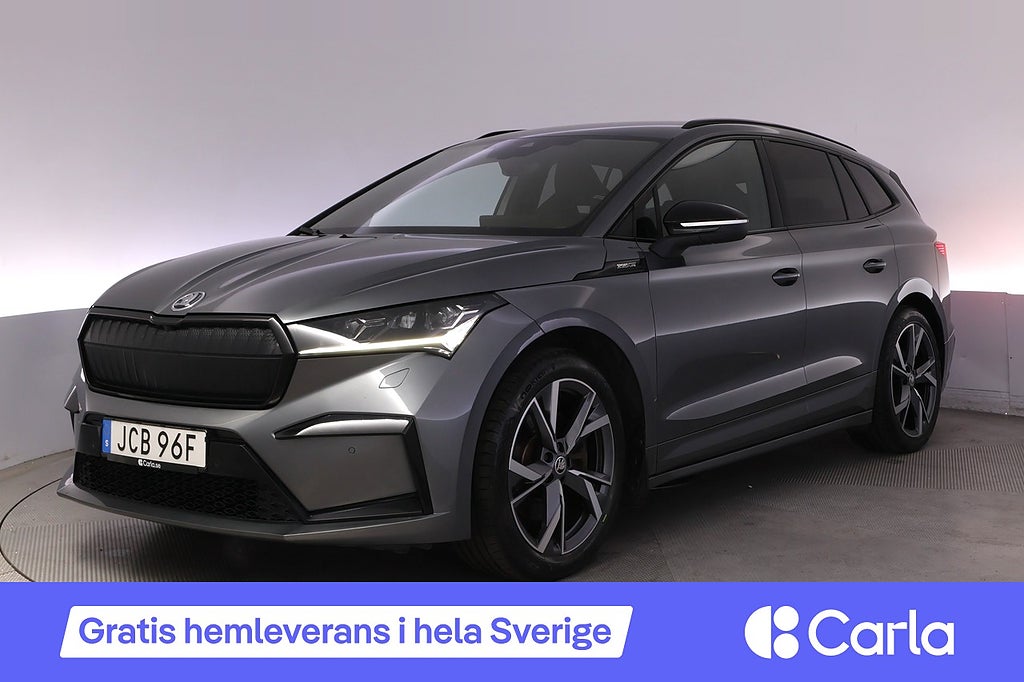 Skoda Enyaq iV 80x SportLine Kamera Elstol BSM Matrix Drag