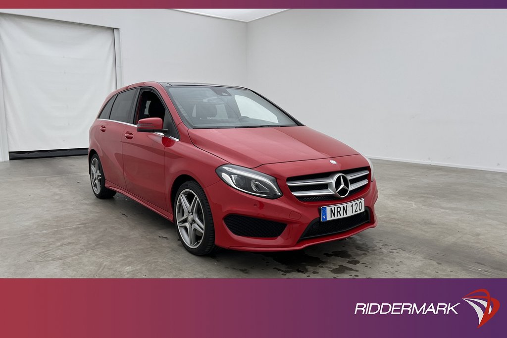 Mercedes-Benz B 220 4M AMG Pano Värm Kamera Navi Ambient