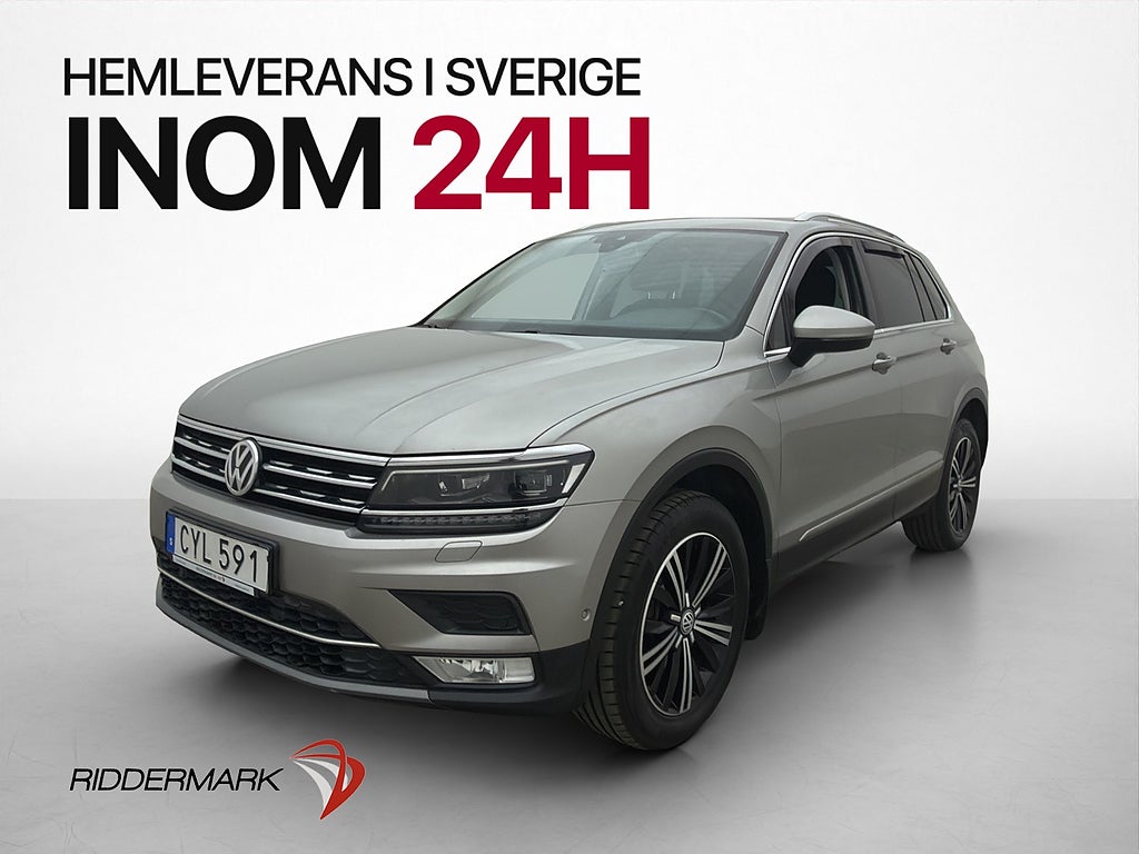 Volkswagen Tiguan TDI 4M 190hk GT Cockpit Värm Kamera Drag