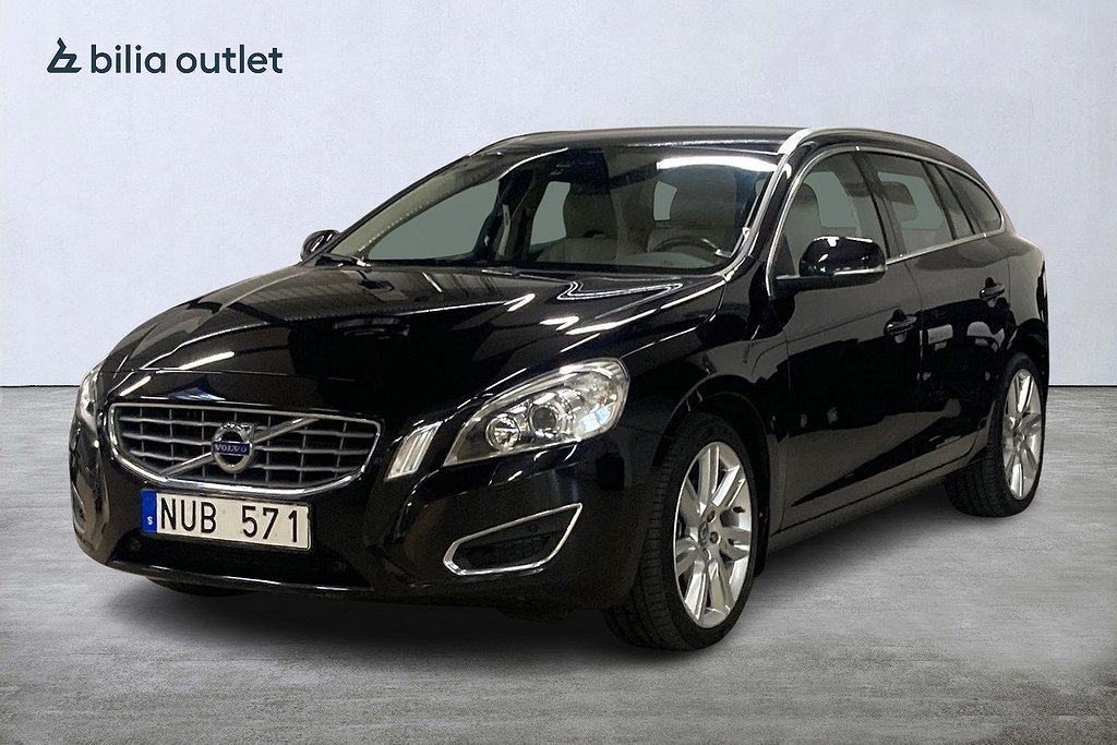 Volvo V60 T5 aut Summum 240hk Navi Drag PDC Elstol Läder