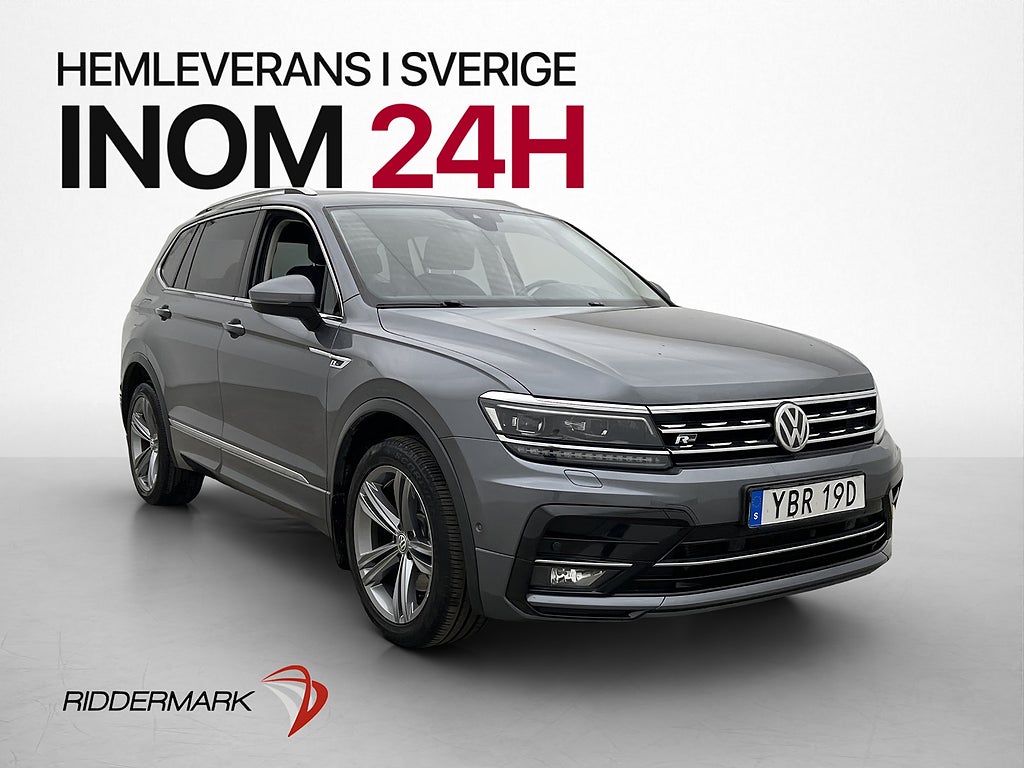 Volkswagen Tiguan Allspace 4M R-Line 7Sits Dragkrok Kamera