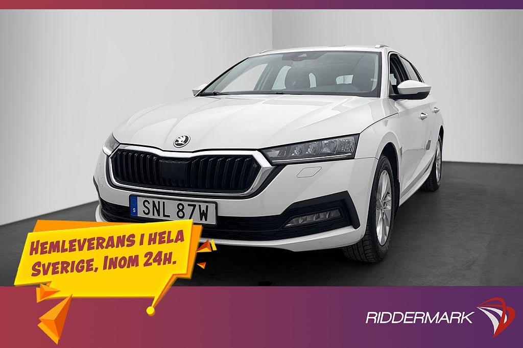 Skoda Octavia Kombi 1.5 TSI G-Tec Värmare Kamera Drag Moms