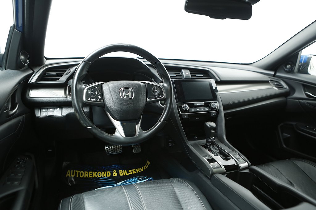 Honda Civic 1,5 i-VTEC Turbo 182hk Prestige Pano Motorv Drag 2017