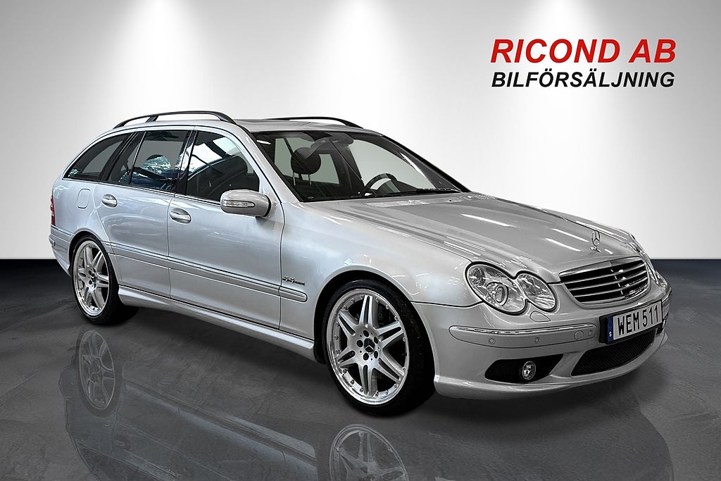 Mercedes-Benz C 55 T AMG AVANTGARDE SVENSKSÅLD 367HK NYSERVAD