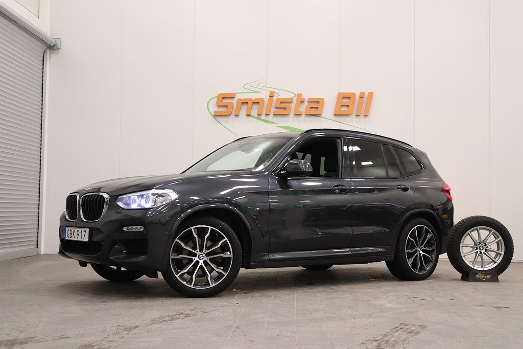 BMW X3 xDrive20d M Sport LÄDER DRAG D-VÄRM 20' 1 ÄGARE 190hk