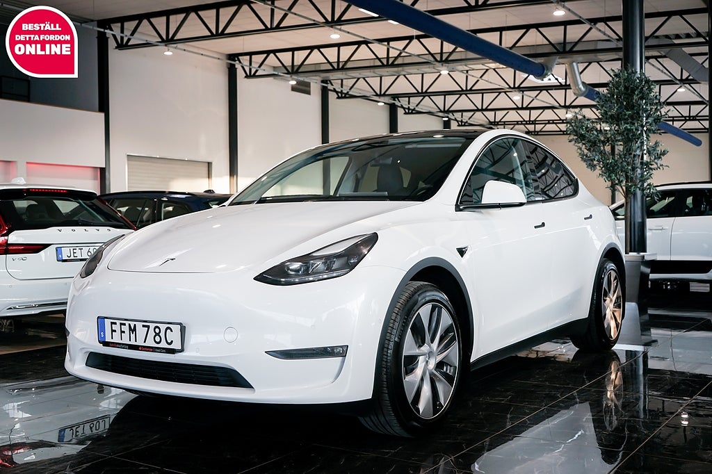 Tesla Model Y Long Range AWD 514HK Glastak Kamera Dragkrok