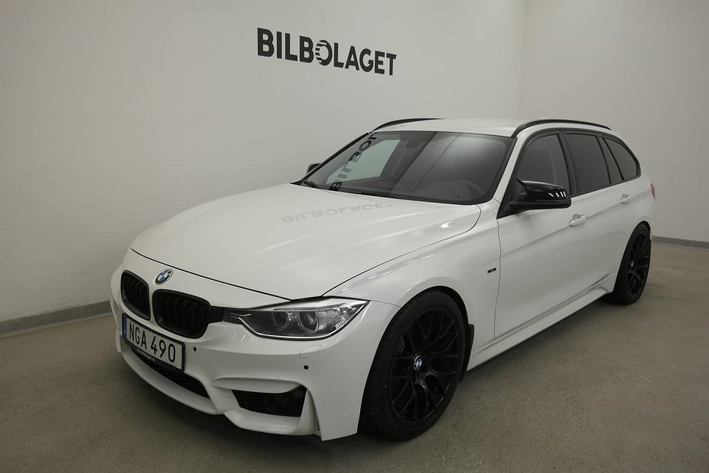 BMW 320 d Touring SportLine 184Hk Drag Skinn