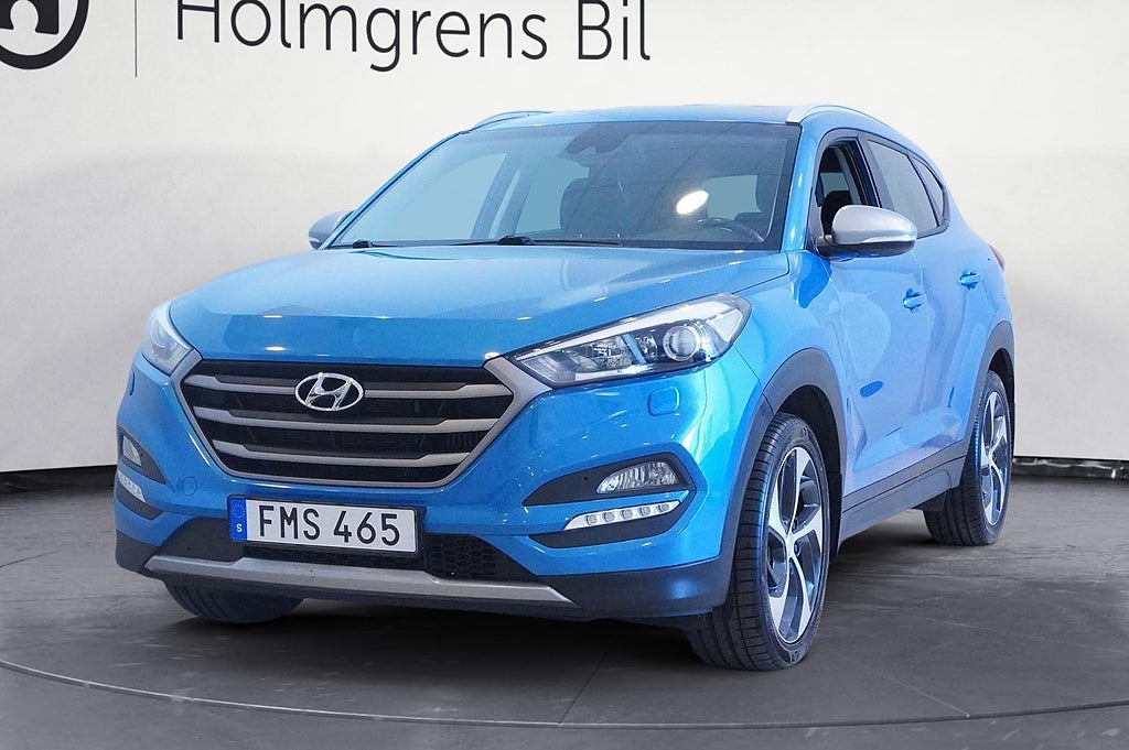 Hyundai Tucson 1,6 T-GDi 4WD Automat Move 177hk, Backkamera, Navigation, Lane