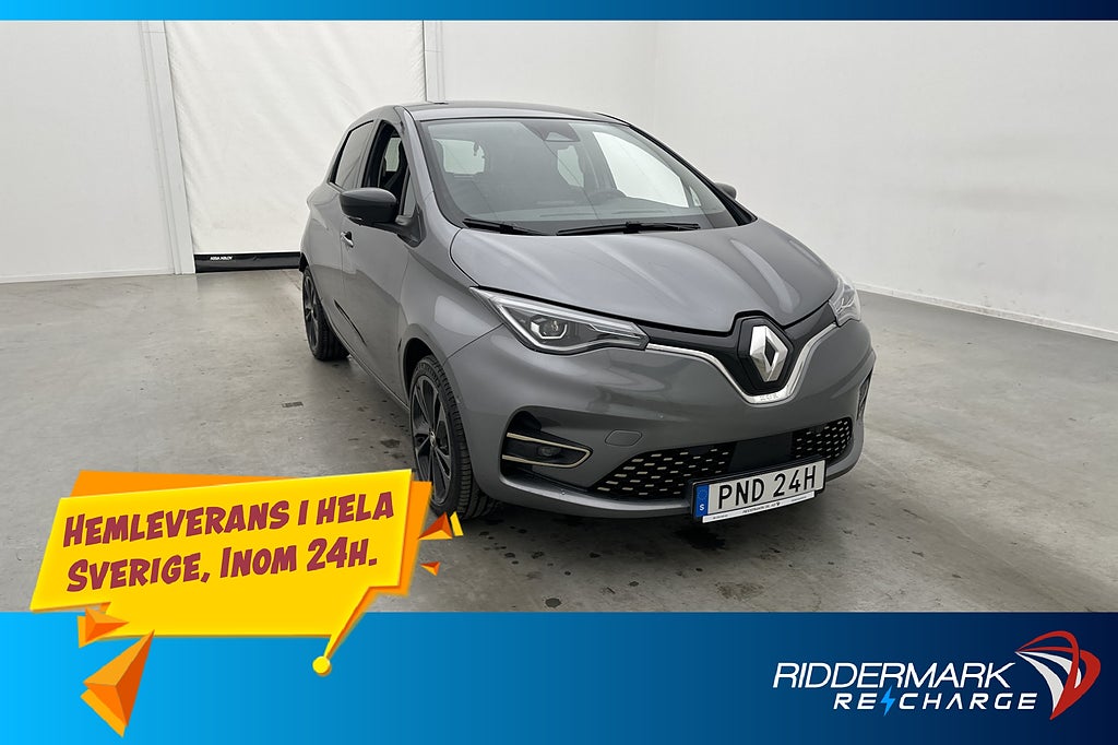 Renault Zoe R135 52 kWh 136hk Iconic Kamera Navi