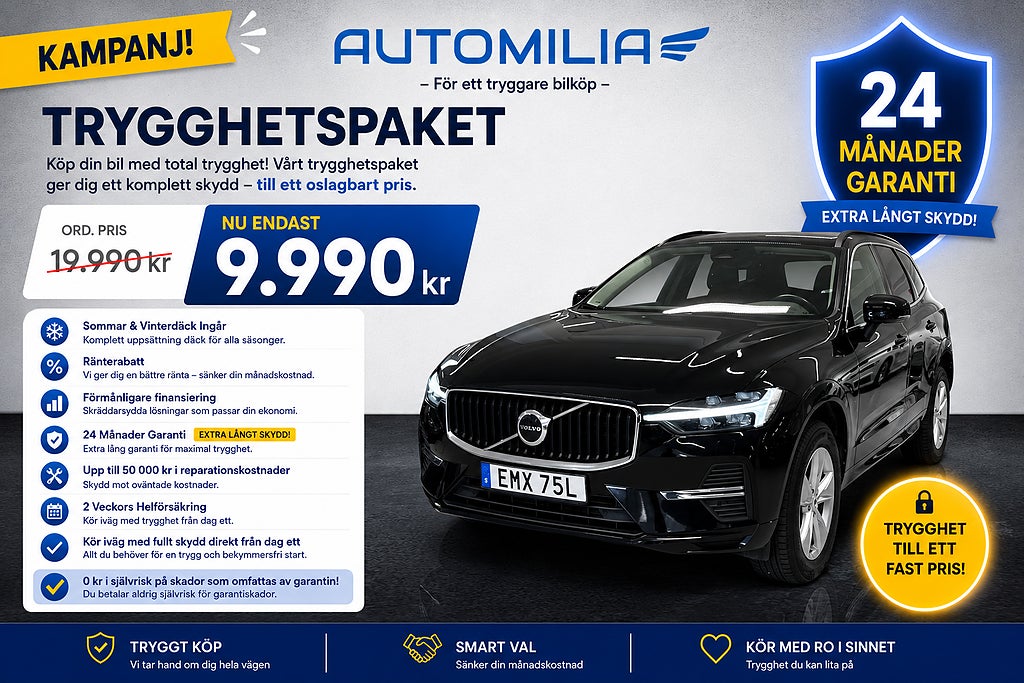 Volvo XC60 AWD Geartronic KAMPANJ - 24 MÅN GARANTI - RÄNTERABATT