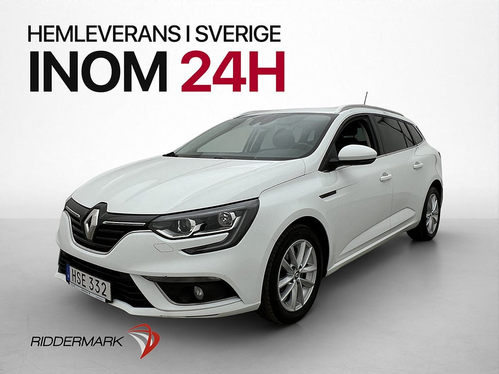 Renault Mégane Sport Tourer 1.5 dCi Navi Carplay Farthållare