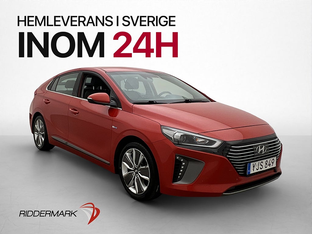 Hyundai IONIQ Hybrid 1.6 Premium Plus Värmare Kamera Skinn