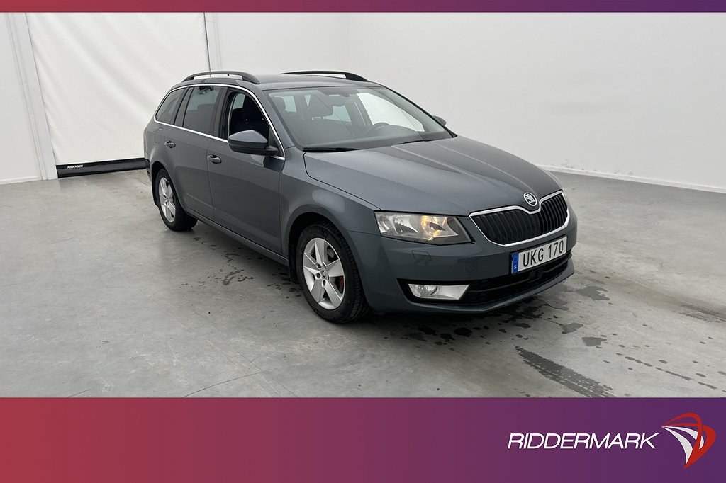 Skoda Octavia 1.6 TDI 110hk D-Värm B-Kamera Drag