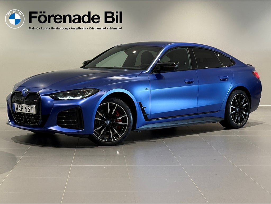 BMW i4 M50 M Sport Pro Drag H/K Elstol m minne 19" Park Assist