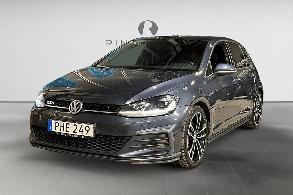 Volkswagen Golf GTD 184 HK DSG D-VÄRM DYNAUDIO COCKPIT LED BACKKAMERA 