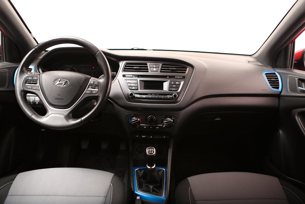 Hyundai i20 1,2 84hk GO! Edition 5D 2016