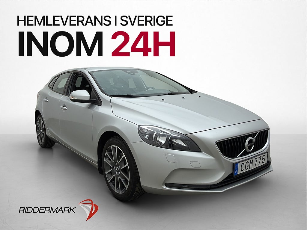 Volvo V40 T3 152hk VOC P-Värmare Bluetooth Farthållare
