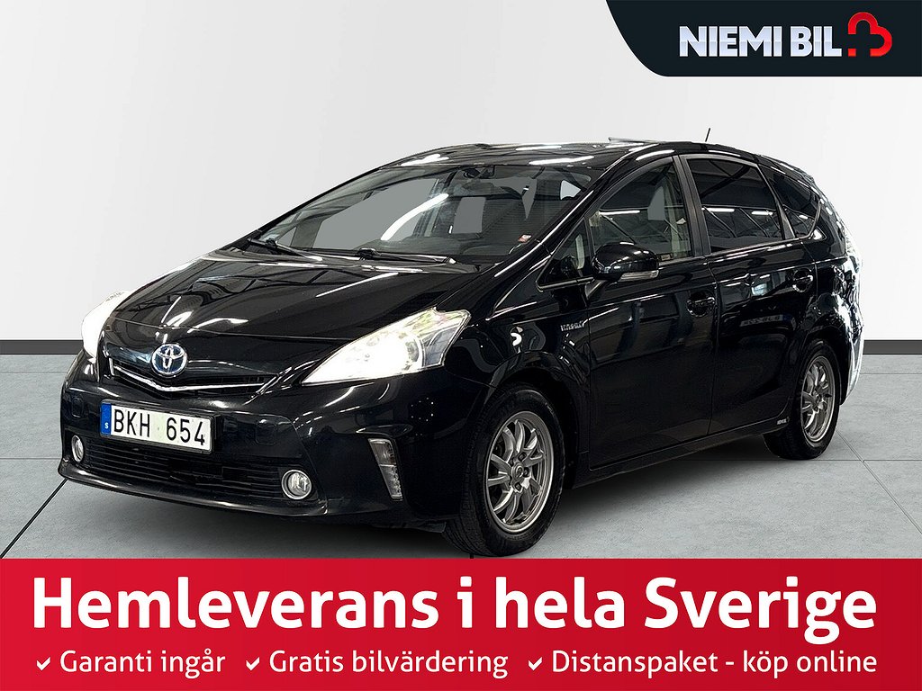 Toyota Prius Hybrid CVT/S&V/Farthållare/Låg skatt/7-sits
