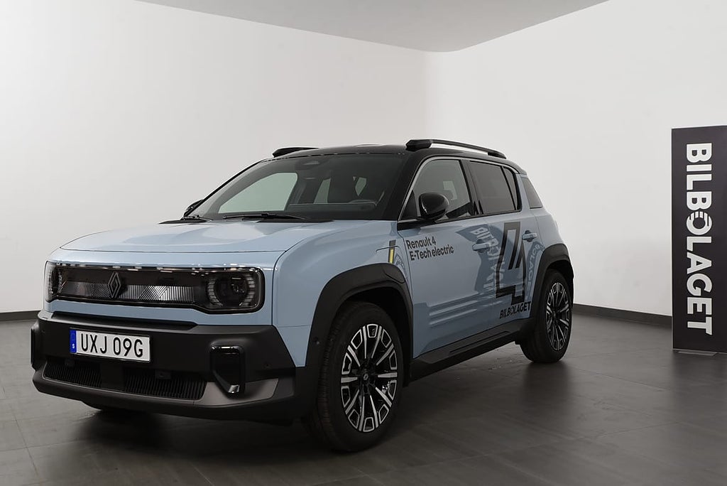 Renault 4 E-Tech R4 iconic 52kWh Demobil /Backkamera/Rattvärmare/Navigat..