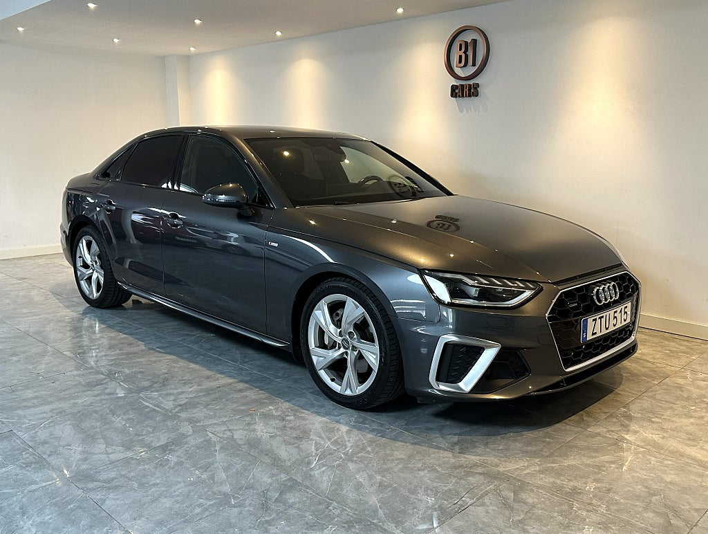 Audi A4 Sedan 40 TDI quattro S Tronic S LINE D-VÄRMARE MATRIX