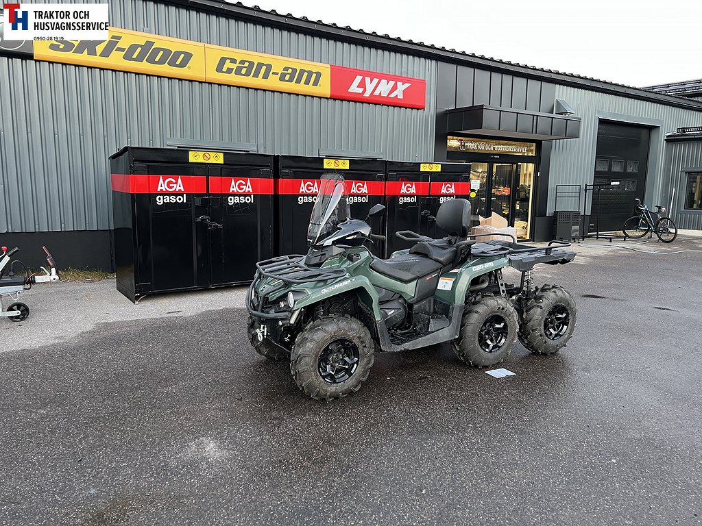 Can-Am Outlander MAX 6X6 XU+ T 450 med 48 mil Momsad -23