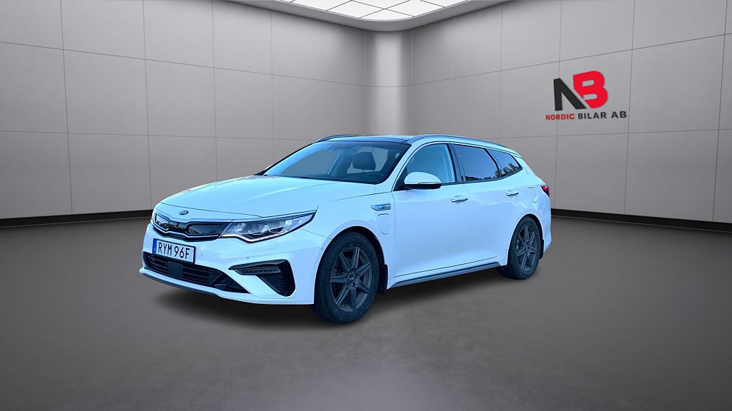 Kia Optima Sport Wagon Plug-in Panorma Plus2 Momsbil  Euro 6