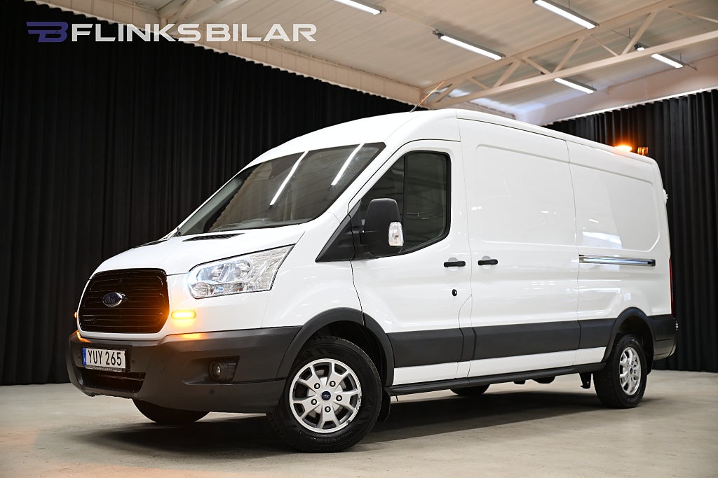 Ford transit 350 2.0 TDCi AWD 170HK Dubbeldörr|Drag|Värmare|NyKamrem