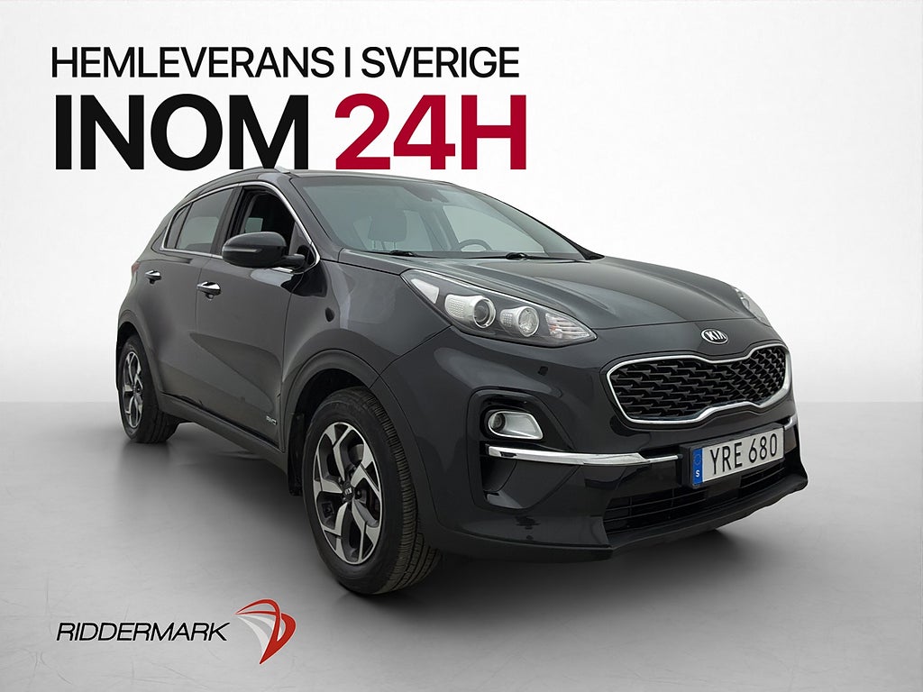 Kia Sportage AWD 136hk Advance Drag Rattvärme Kamera